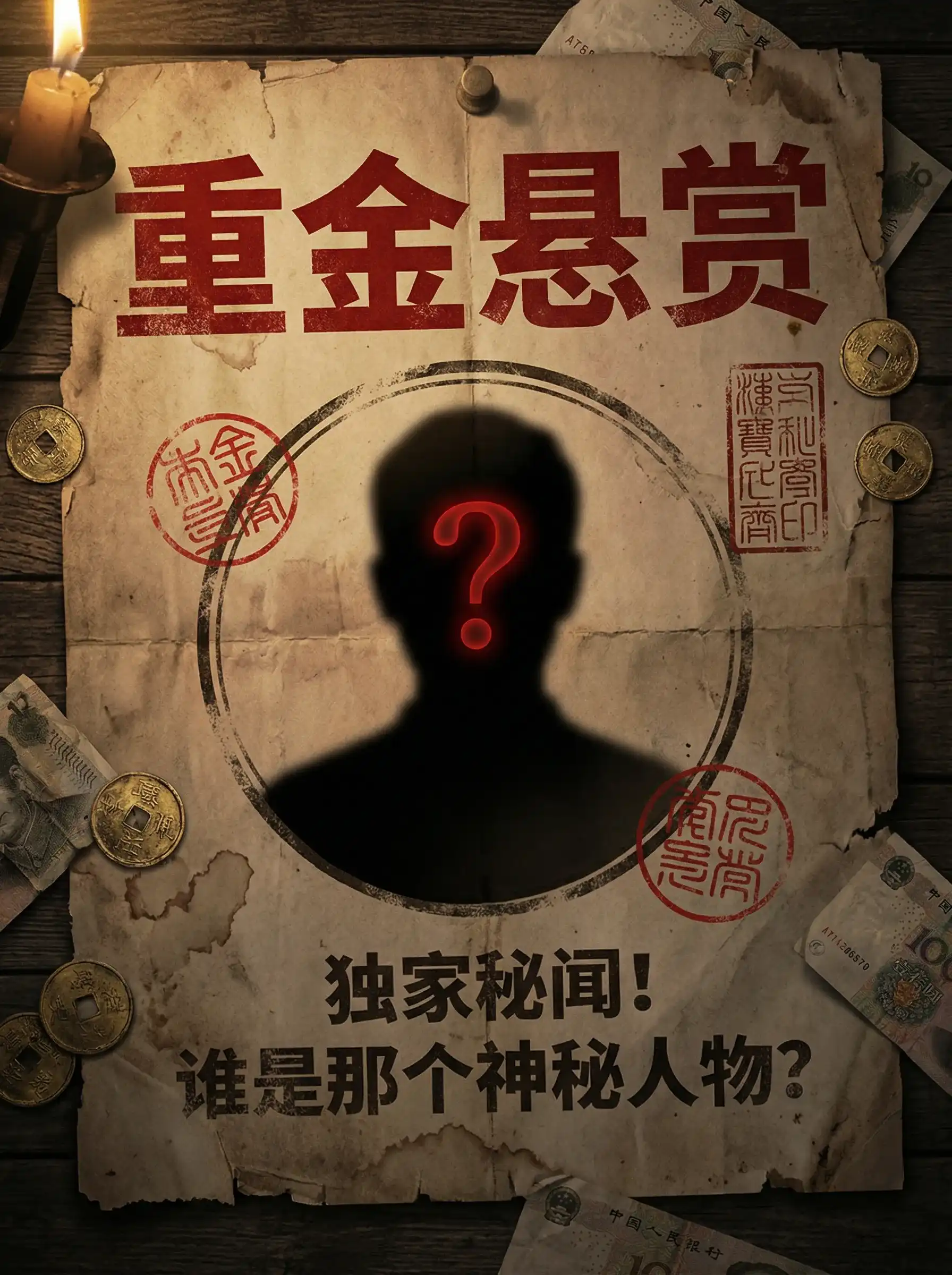 紧急企划 - 重金悬赏线索征集令
